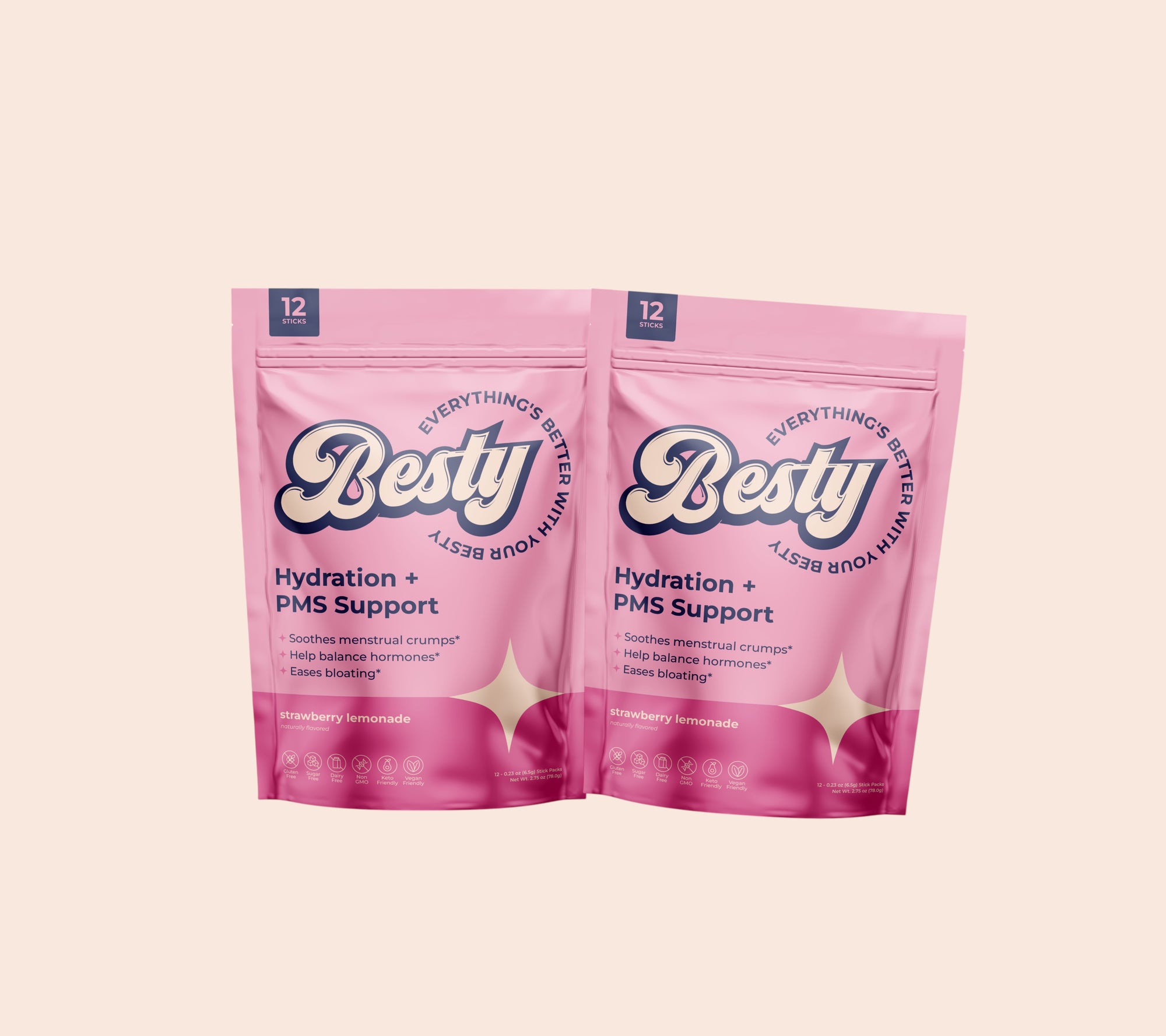 Strawberry Lemonade| Hydration + PMS Support