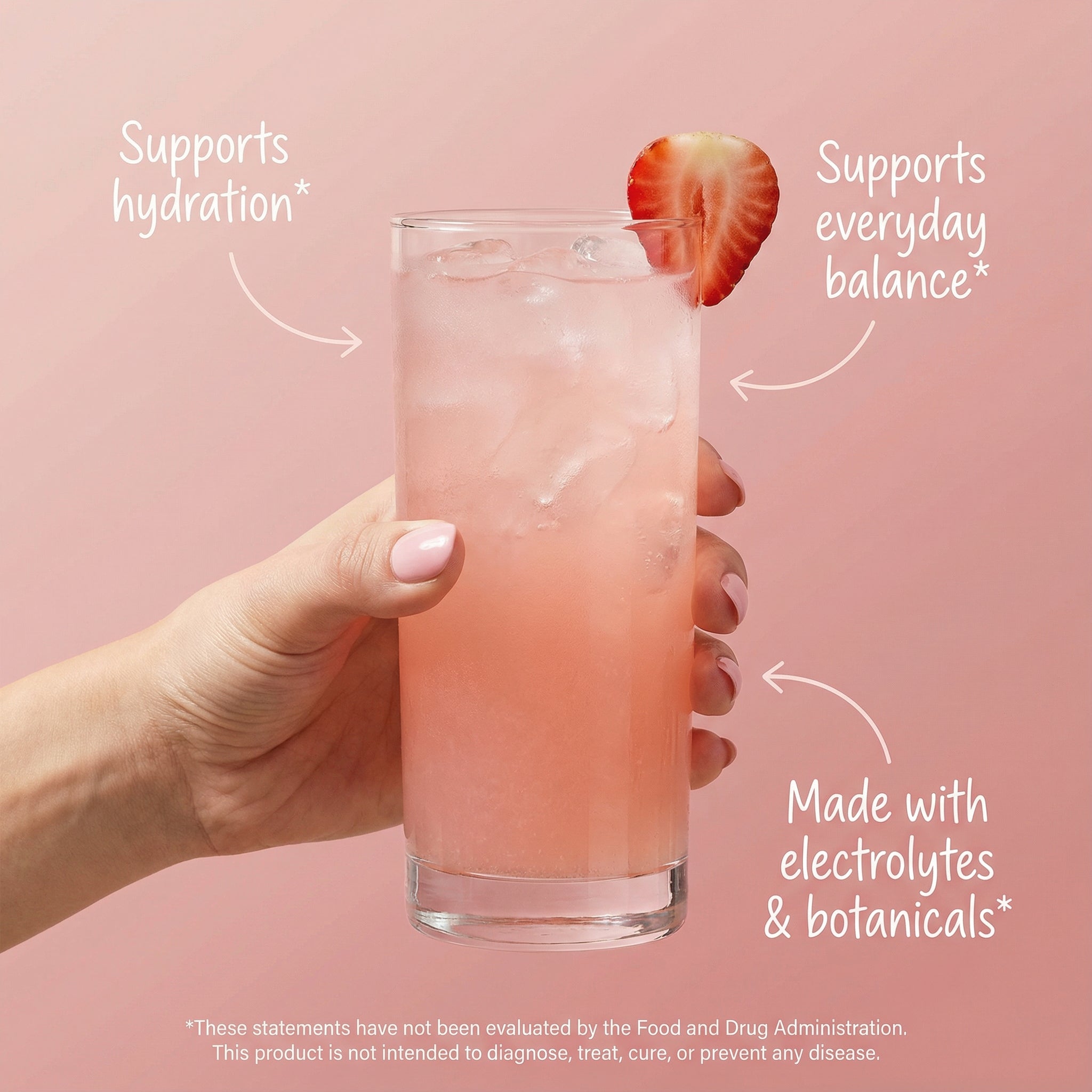 Besty Hydration + PMS Support – Strawberry Lemonade