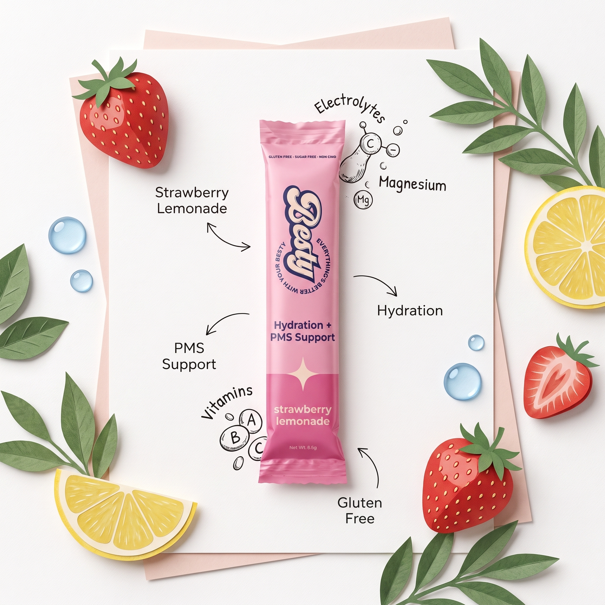 Besty Women's Daily Hydration Duo